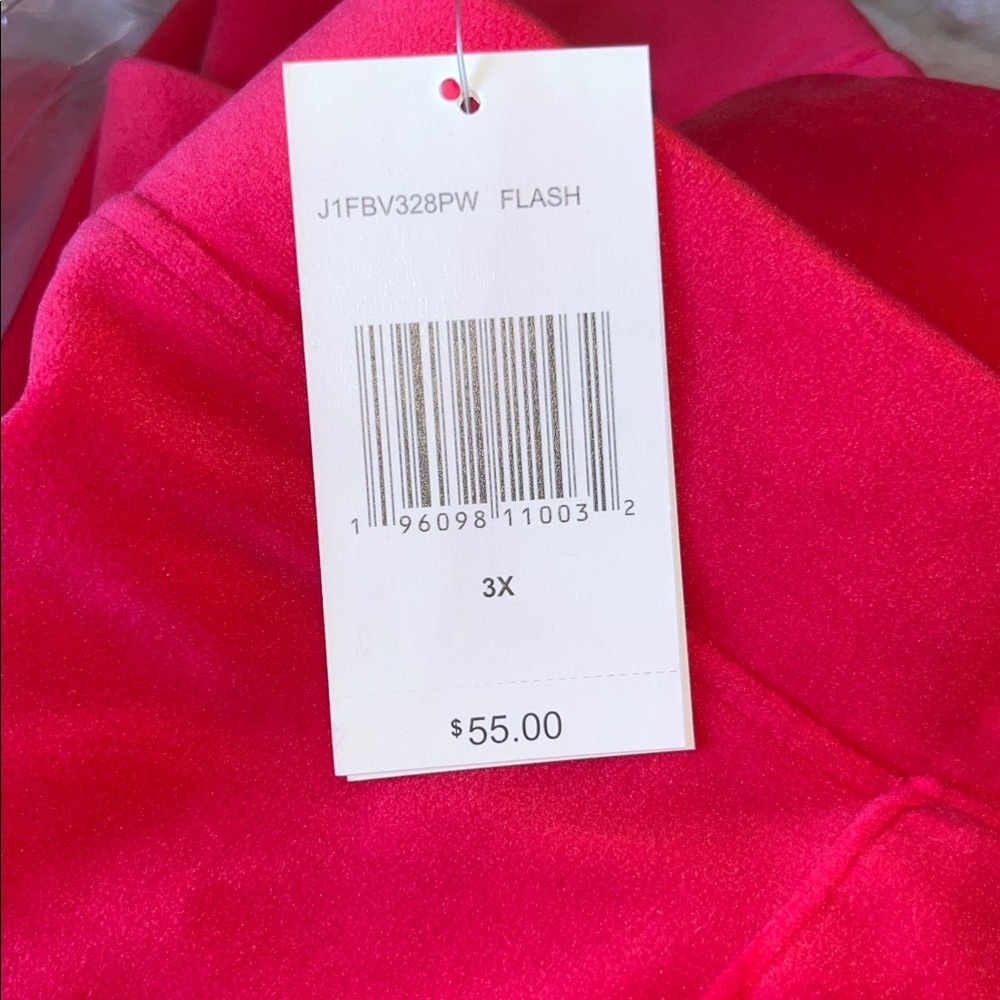 Juicy couture mid rise red velour pull on pants - Picture 9 of 9
